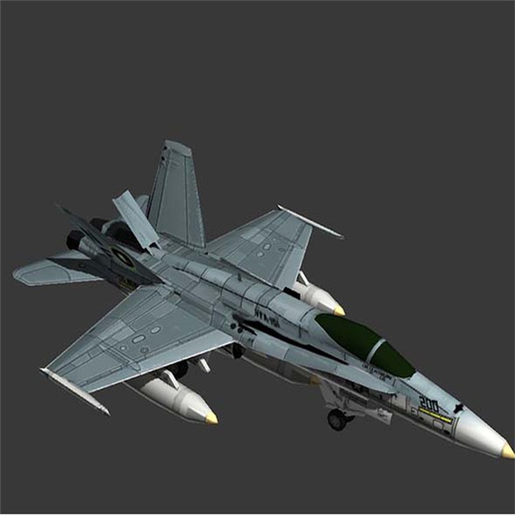 相山3D舰载战斗机模型