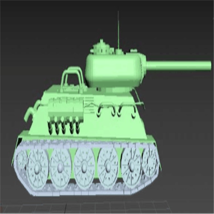 相山充气军用坦克模型